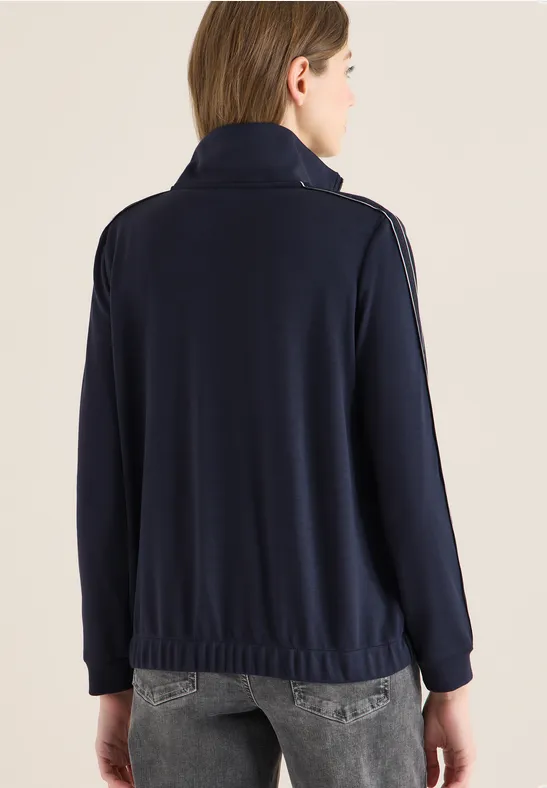 Sportliche Track Jacke mit Tape-Detail