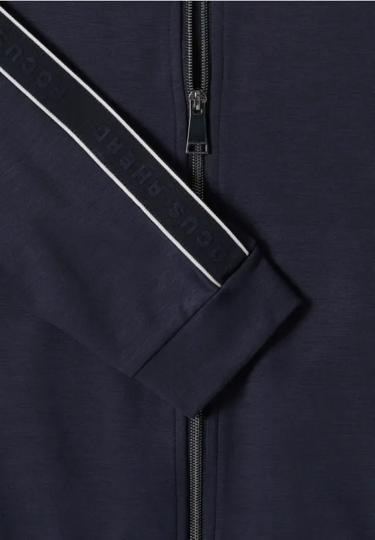 Sportliche Track Jacke mit Tape-Detail