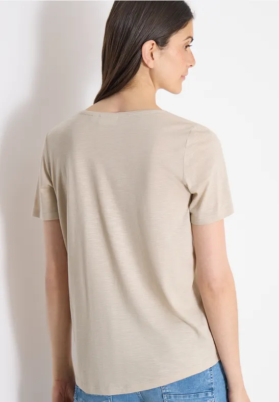 Basic Uni Rundhals T-Shirt Doppelpack