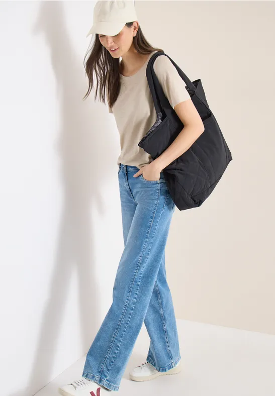 Basic Uni Rundhals T-Shirt Doppelpack