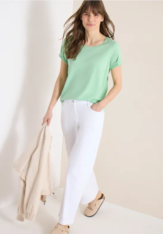 Basic Rundhals T-Shirt Doppelpack
