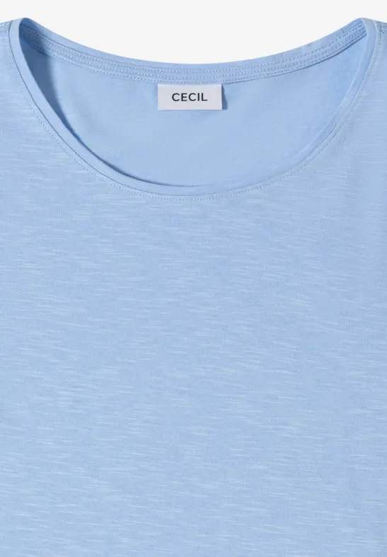Basic T-Shirt mit Rundhalsausschnitt im Zweierpack
