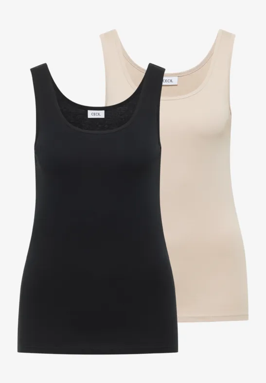 Basic Tanktop Doppelpack
