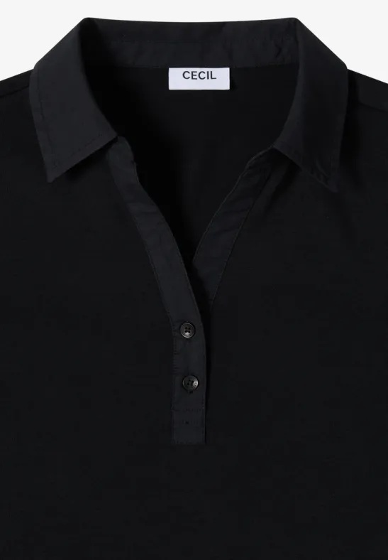 Damen Kurzarm Poloshirt