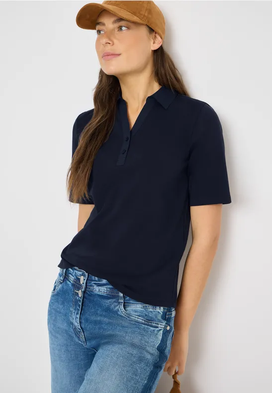 Klassisches Kurzarm-Poloshirt