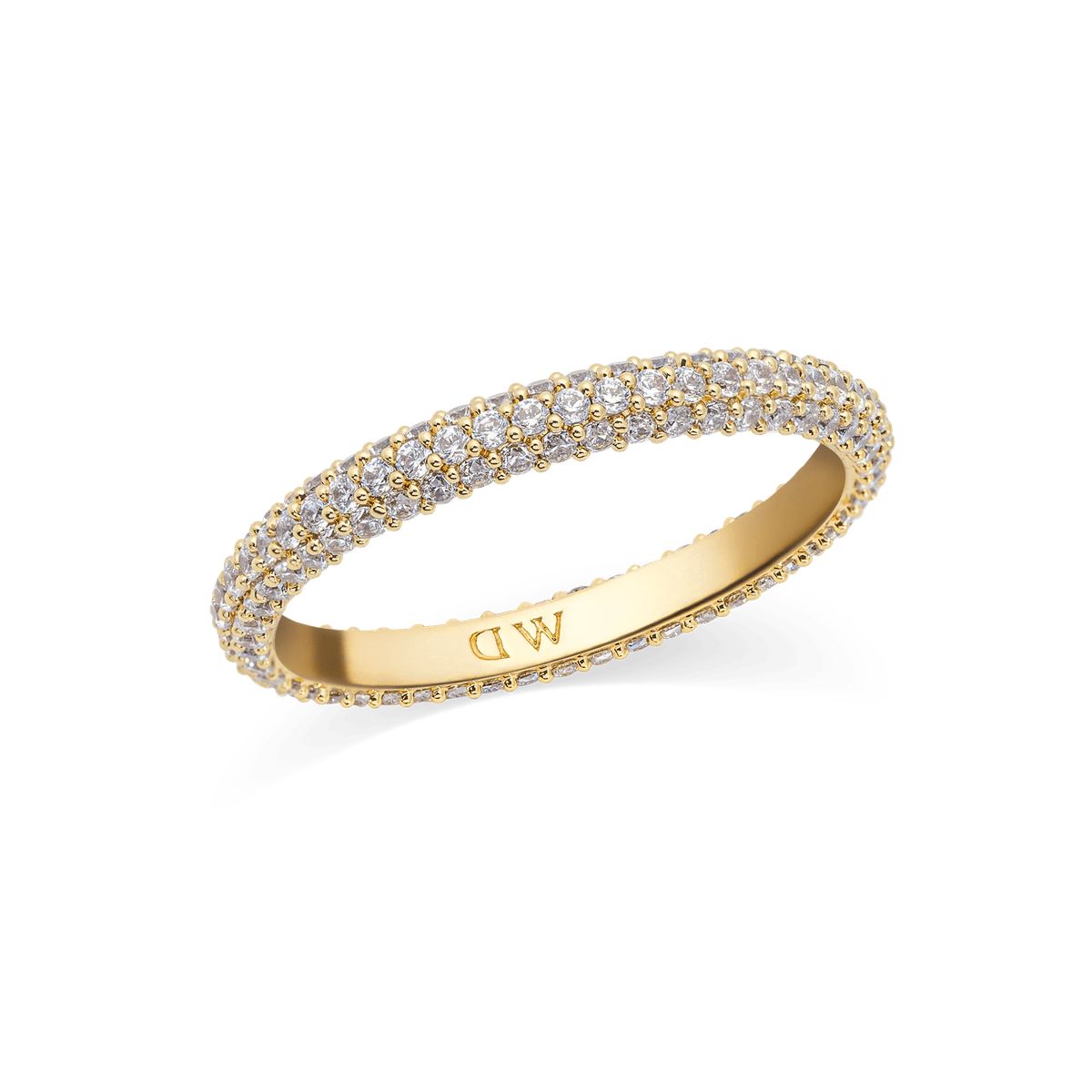 Elegantes Pavé-Band