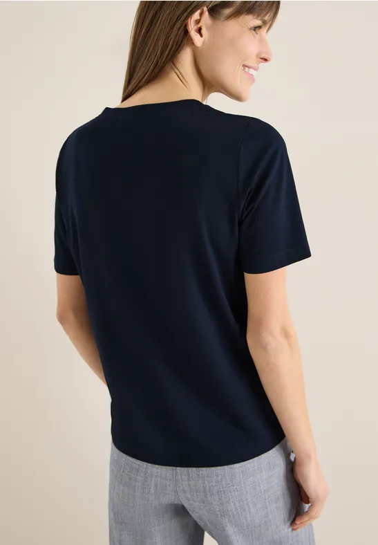 Lässig Langarmshirt mit Grafikprint