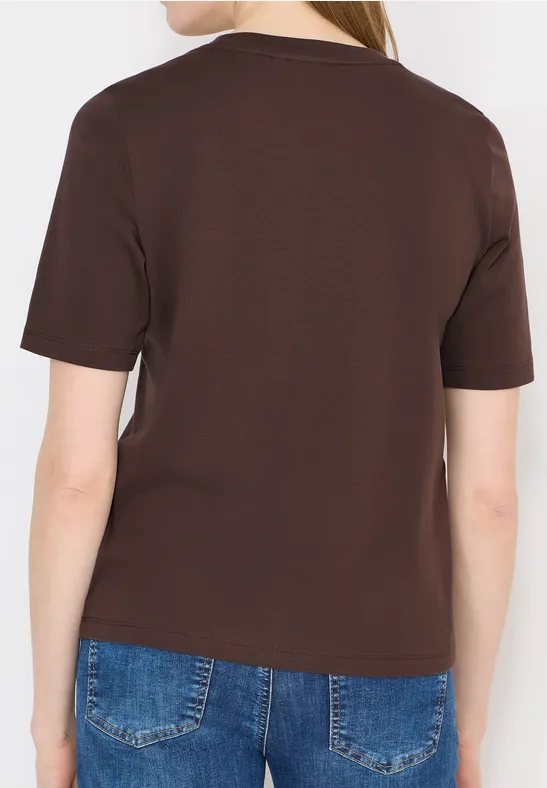 T-Shirt mit Grafikdruck aus Baumwolle