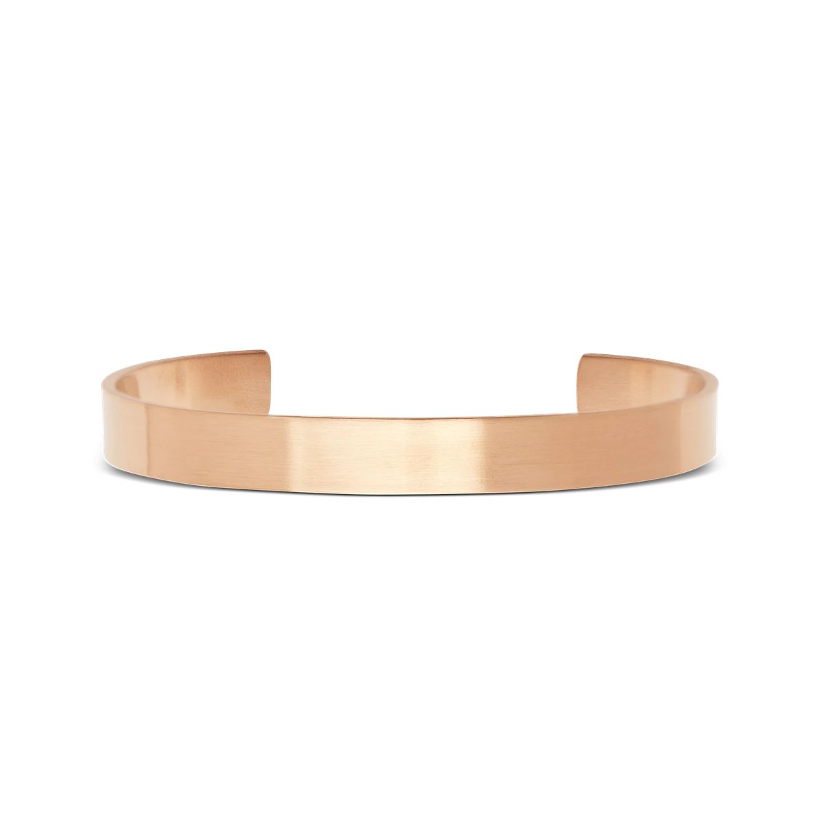 Klassisches Manschettenarmband in Roségold