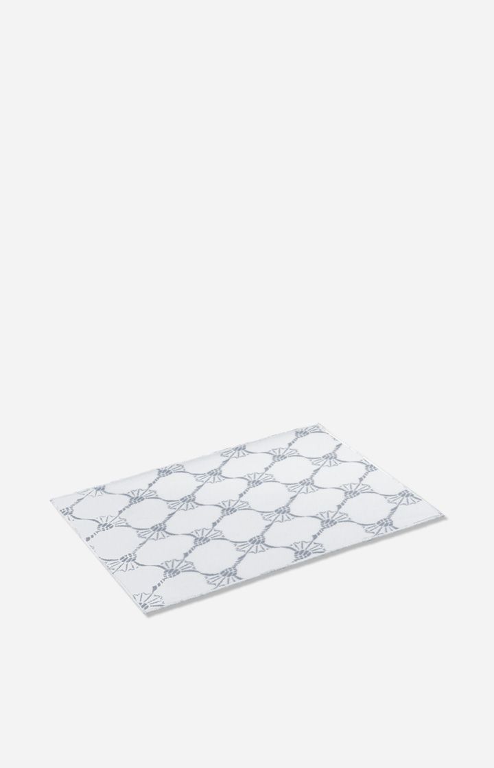 Badteppich Repetition in Weiß, 50 x 70 cm
