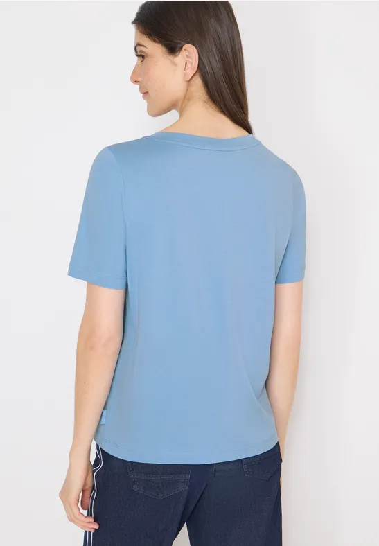 Lässiges T-Shirt mit Grafikprint
