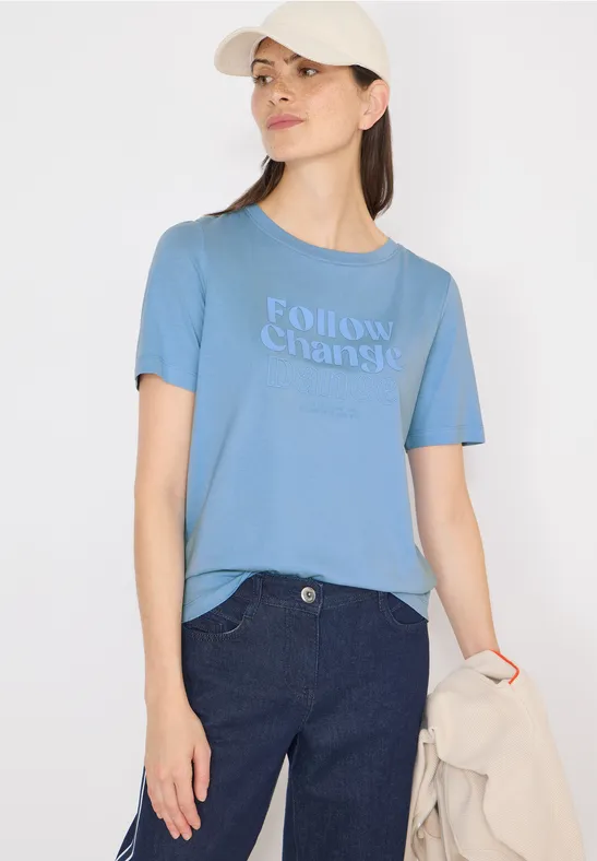 Lässiges T-Shirt mit Grafikprint