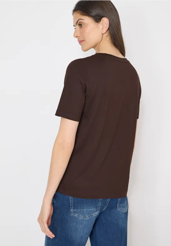 Lässiges T-Shirt mit Grafik und kurzen Ärmeln