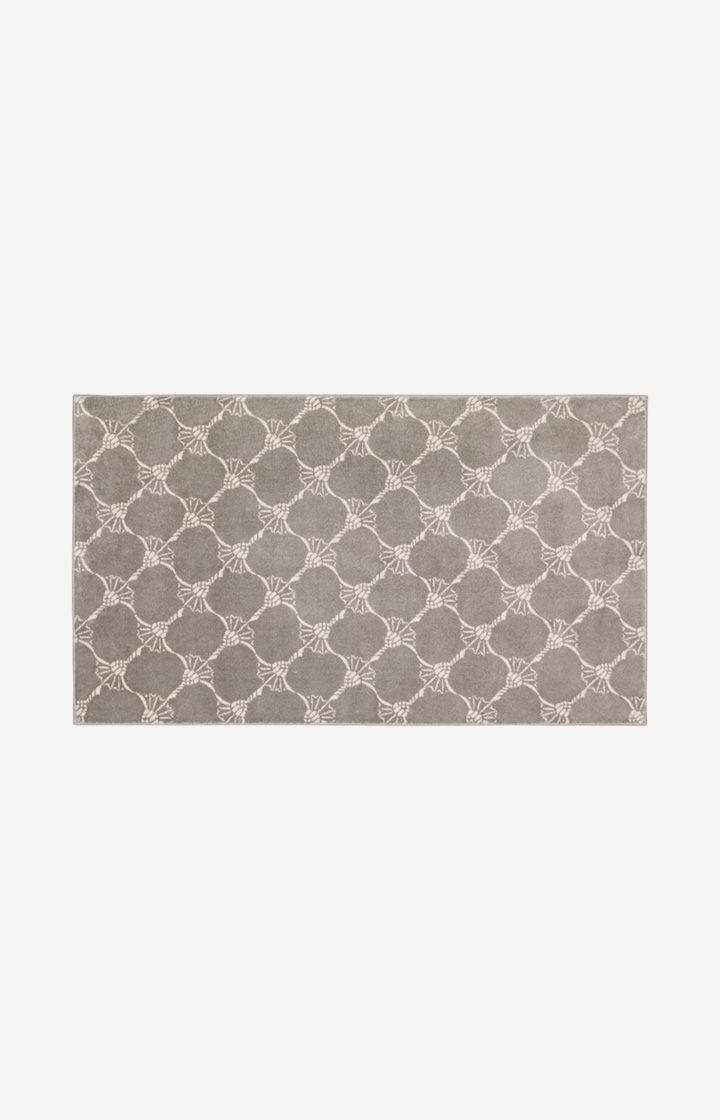 Badteppich Repetition in Graphit, 50 x 70 cm