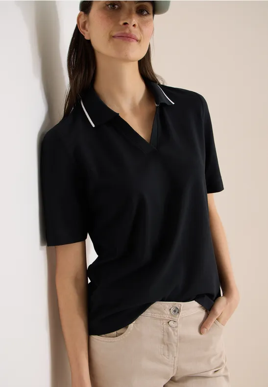 Klassisches Kurzarm Poloshirt