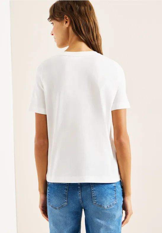 Damen T-Shirt mit Rundhalsausschnitt und Grafik