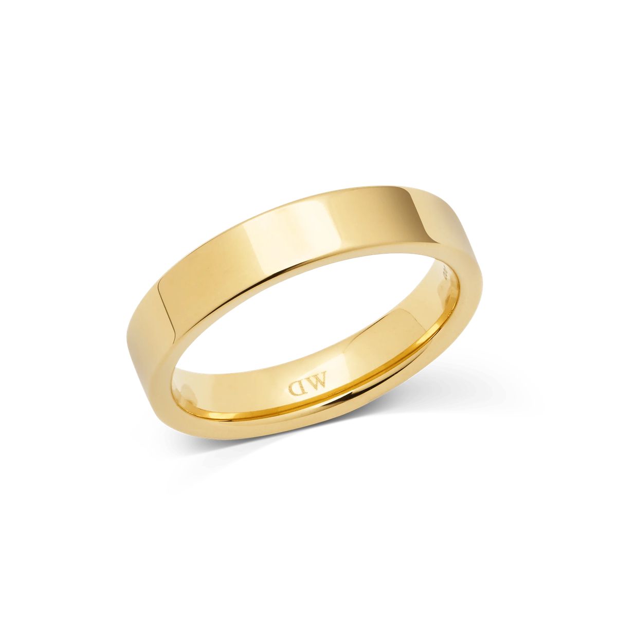Klassischer Goldband-Ring