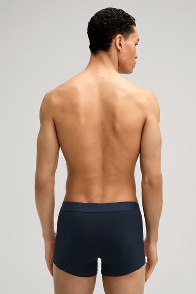 Joop! Cotton-Stretch Marineblaue Boxershorts 3er-Pack Unterwäsche Herren