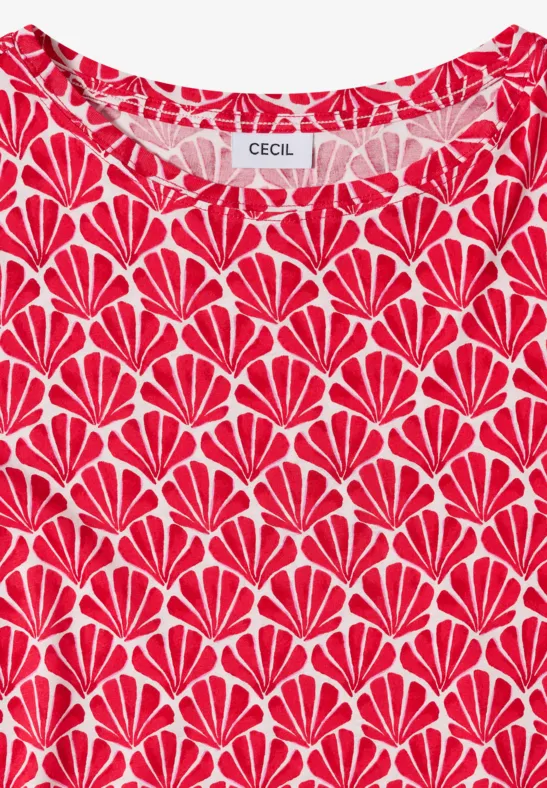 T-Shirt mit Rundhalsausschnitt und Grafikdruck