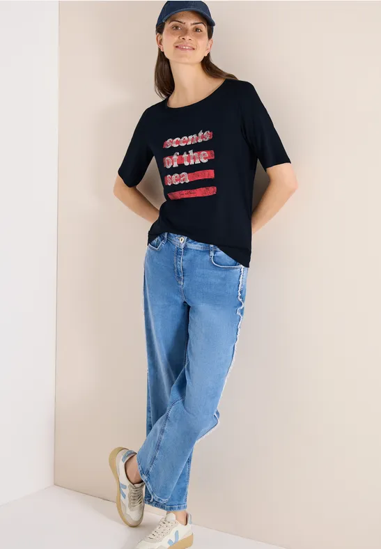 Lässiges Grafik T-Shirt für Damen