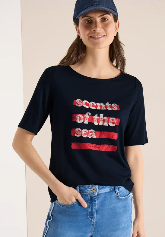 Lässiges Grafik T-Shirt für Damen