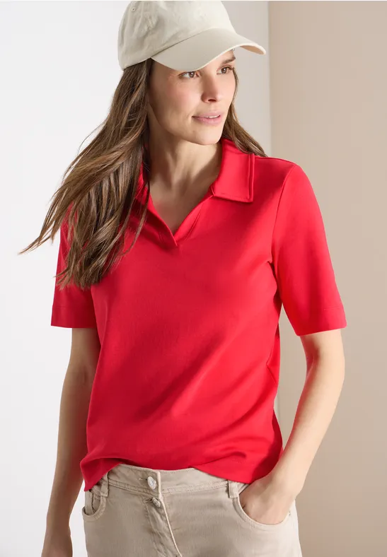 Klassisches Kurzarm-Poloshirt
