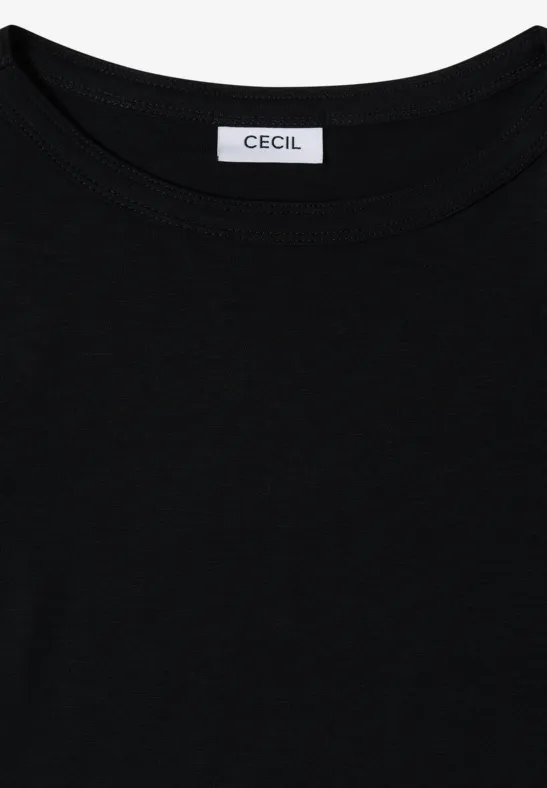 Klassisches Kurzarmshirt mit Rundhalsausschnitt