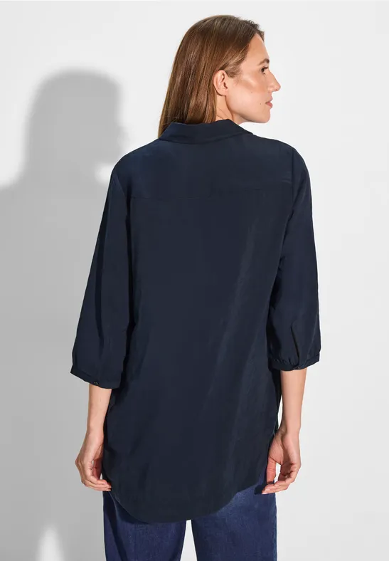 Damen 3/4-Arm Schlupfbluse
