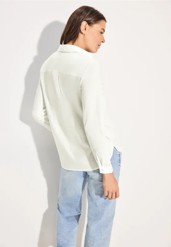 Zeitlose Hemdbluse aus Baumwollmix