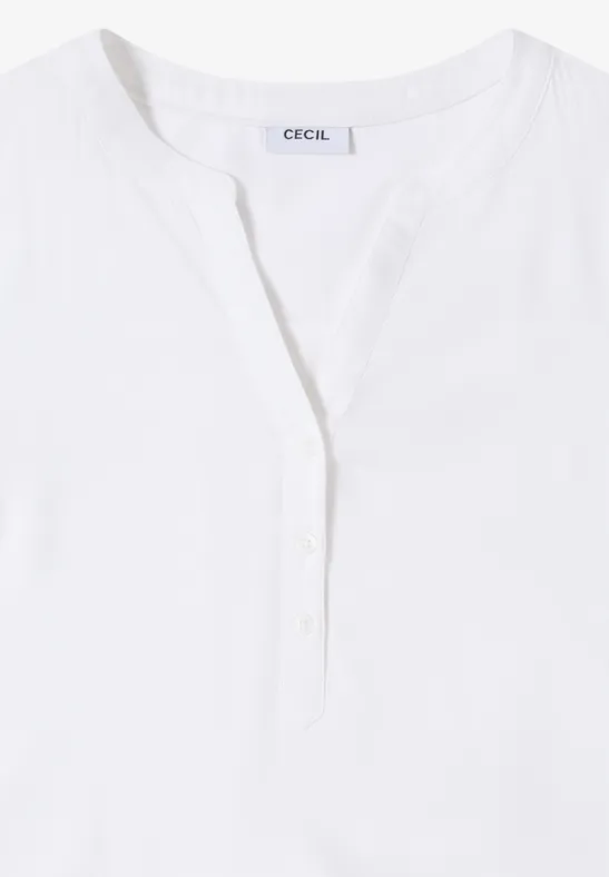 Damen Langarm Bluse mit Bindeband