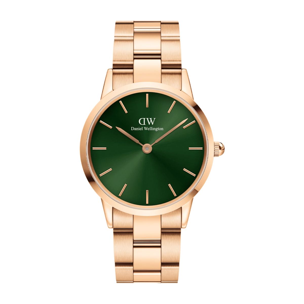 Iconic Link Emerald Roségold Uhr