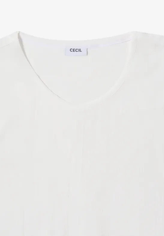 Damen Langarm Bluse mit Tunnelzug