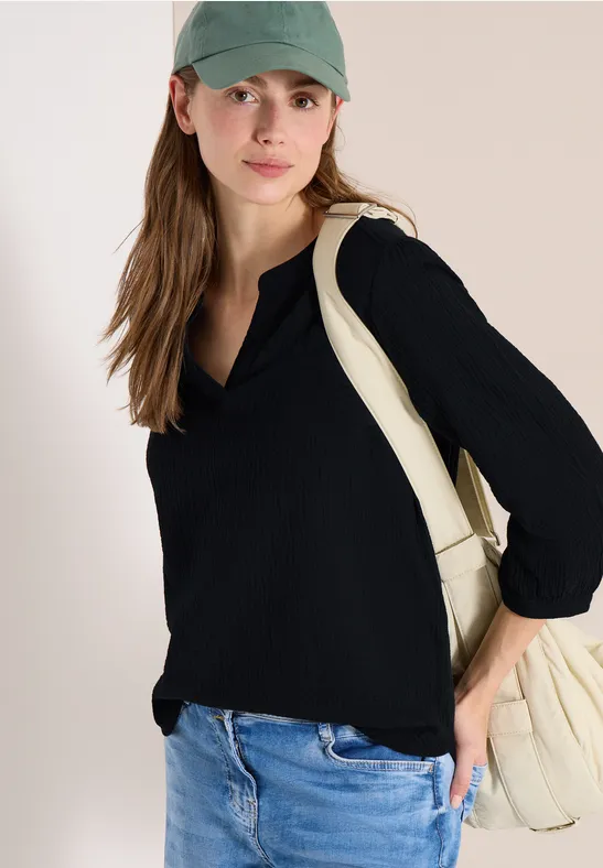 Damen Casual 3/4-Arm Bluse