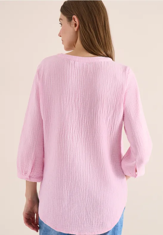 Lässige Musselin Bluse