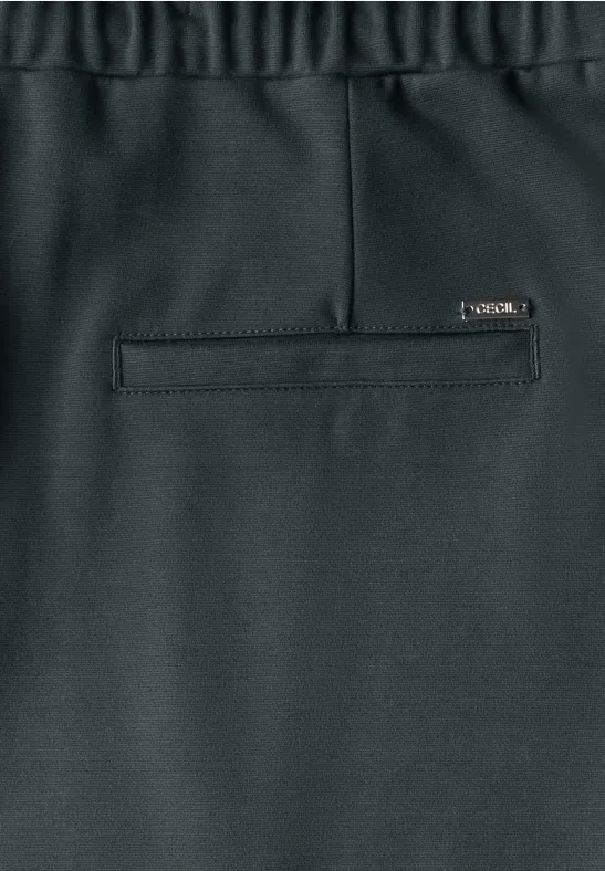Leichter Jersey-Strickrock für Damen