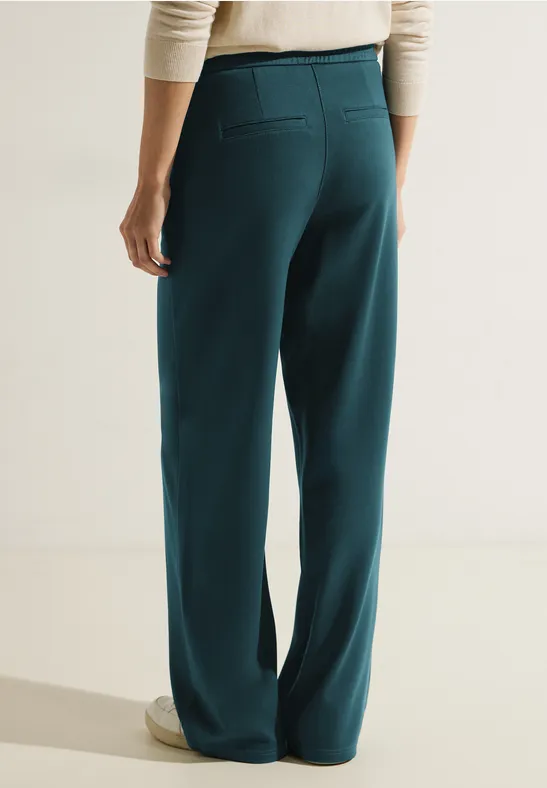 Weite Jersey-Loungewear-Hose