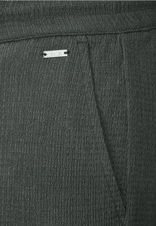 Damen High Waist Hose mit weitem Bein