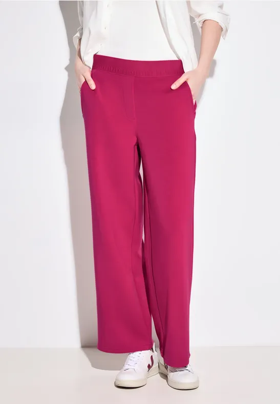 Weite Loose Fit Hose mit geradem Bein