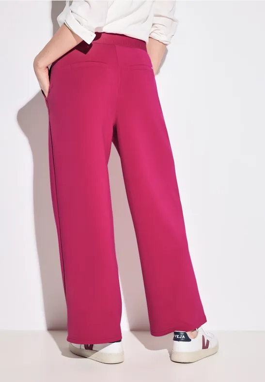 Weite Loose Fit Hose mit geradem Bein
