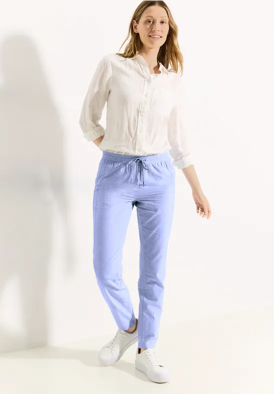 Damen Chambray Tapered Hose