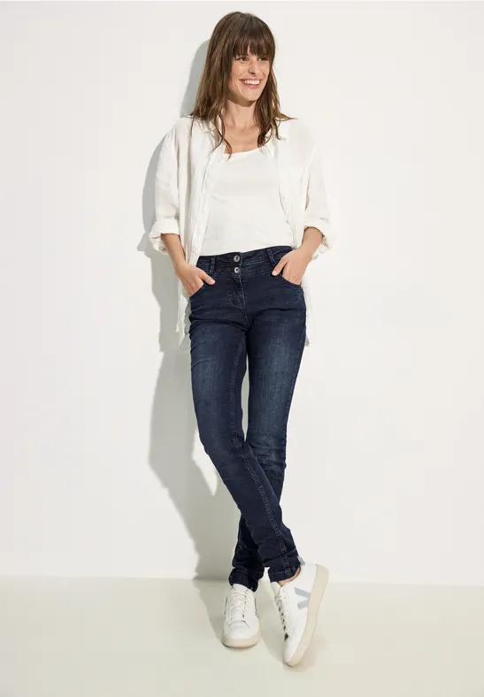Damen Slim Fit Jeanshose