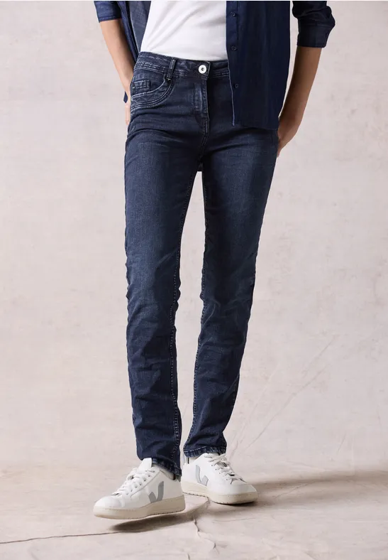 Damen Slim Fit Jeanshose
