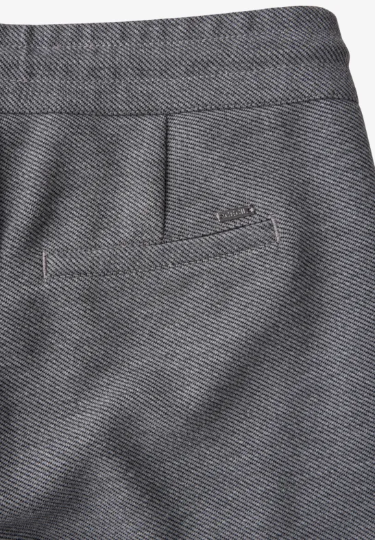 Lässige Hose aus strukturiertem Jersey