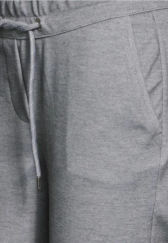 Lässige Hose aus strukturiertem Jersey