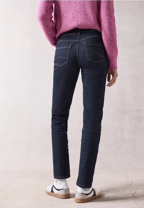 Damen Slim Fit Jeans mit geradem Bein