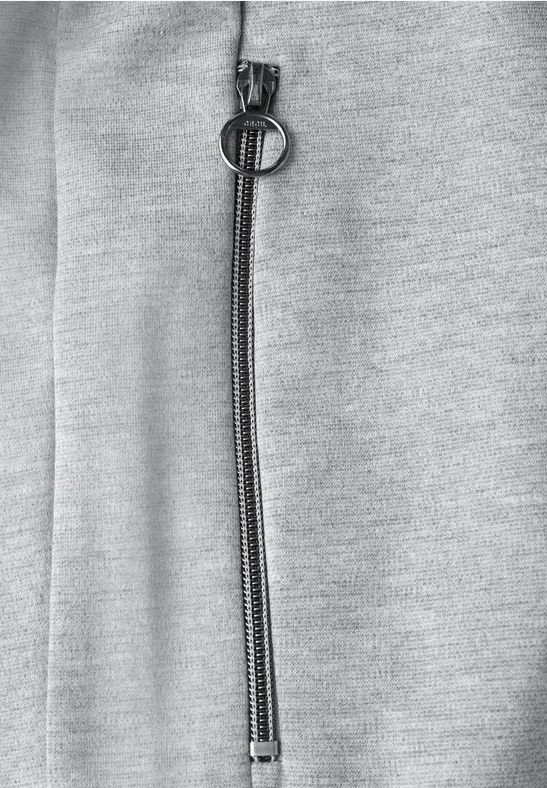Lässige Melange-Look-Hose