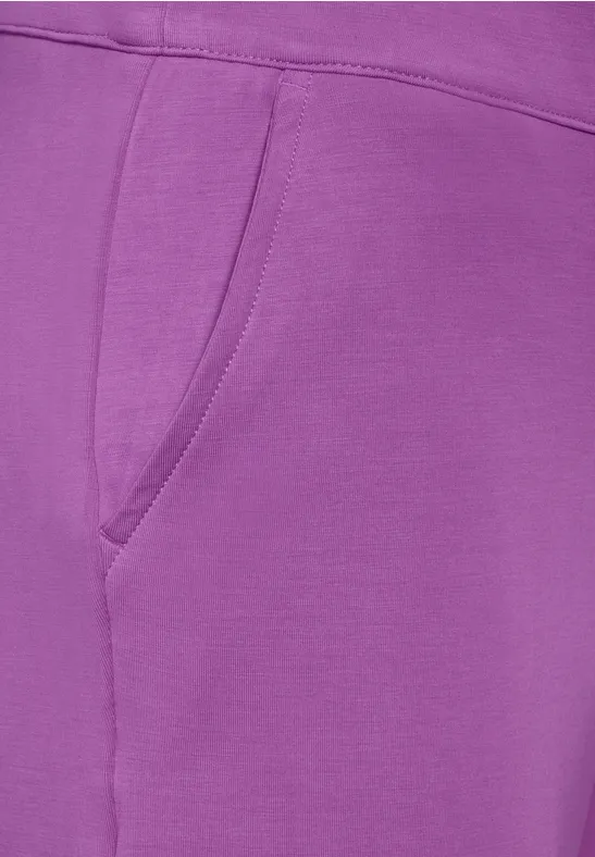 Damen Loose Fit Hose in Lila