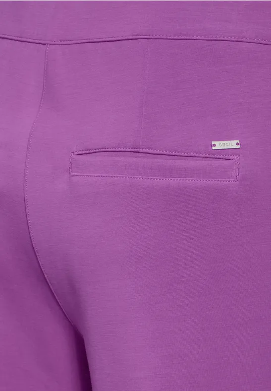 Damen Loose Fit Hose in Lila