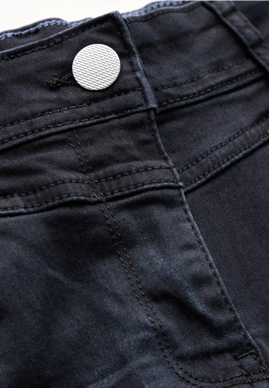 Damen Slim Fit Jeans mit hoher Taille