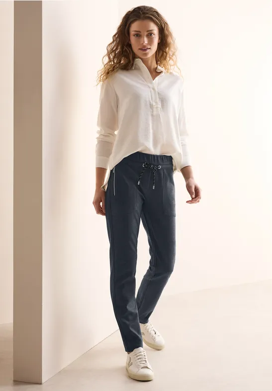 Lässige Hose mit Kordelzug